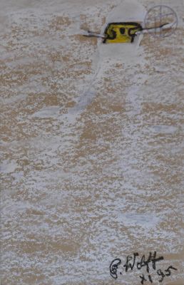 Patrick WOLFF (né en 1929) "La barque"