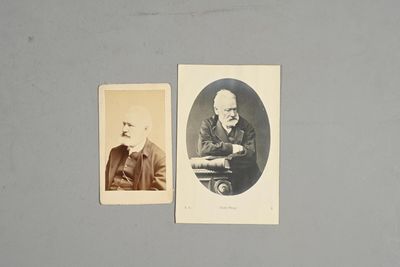 [Victor HUGO]. Portrait photographique en tirage argentique …