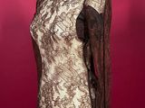 an image of a mannequin dress on a mannequin mannequin stand