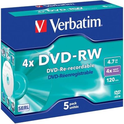 1043 / DVD vierge réinscriptible - VERBATIM - DVD-RW M…