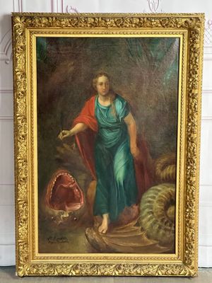 D'après RAPHAEL. Sainte Marguerite.
