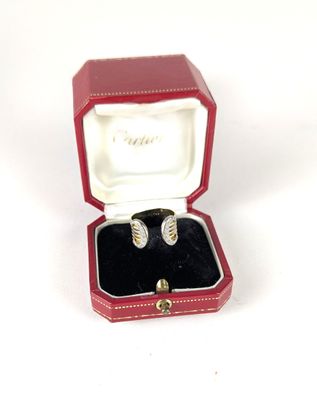 Bague En Or 18 Carats Avec Citrine - Forme Serpent - Poids 2,60g - Taille 56 - Occasion