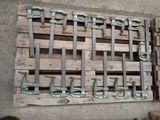 a lot of tools that are sitting on a pallet
