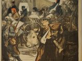 an old french poster advertising the french revolution