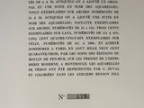 an open book with a black and white text on it