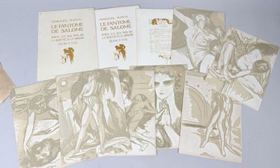 ROUX (Marcel). Le Fantôme de Salomé. Paris, À la Sirène, 191… - Photo 1