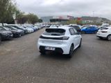 the car is parked in the parking lot with many other cars