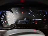 a close up of a car dashboard with a speedometer