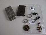 a lot of items that are sitting on a table