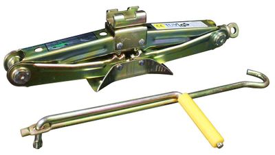 CORA - Cric à pantographe - 1 Tonne - 10-35cm - Acier bichro…