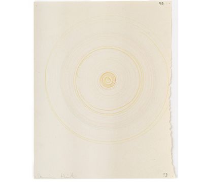 une image représentant un dessin d'une spirale sur une feuille de papier