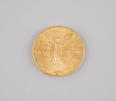 an image of a close up of a gold coin on a white surface