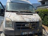 a van that is parked on the side of the road