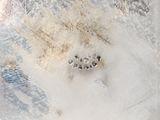 a picture of a close up picture of a snow covered area