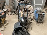 a lot of tools that are sitting on the floor