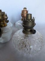 Ensemble de 10 réservoirs de lampes à pétrole, cristal et cé… (photo 3)