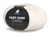 pelote de fil classique facile d'entretien, de couleur blanche, sur fond blanc