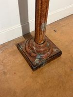 SELLETTE en bois en forme de colonne à imitation du marbre g… (photo 3)