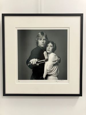Terry O'NEILL (1938-2019). Mark Hamill et Carrie Fisher, Luk…