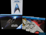 trois Blu-ray de Star Trek, et le prochain est un film Star Trek