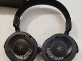 a pair of headphones that are on a table
