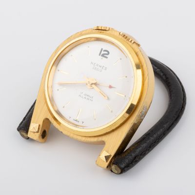 Paris Pendulette de table en forme de fer à cheval