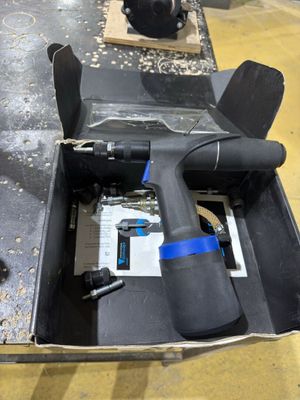 a box that has a piece of equipment inside of it