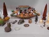 a lot of items that are sitting on a table