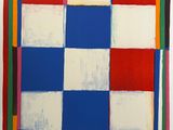 an image of a painting of squares and squares on a white background