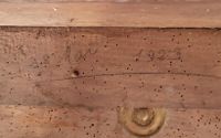 Important billot de boucher type "tombeau", en bois naturel … (photo 6)
