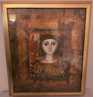 MERSAD BERBER (1940 - 2012) - Portrait de femme, techniques …