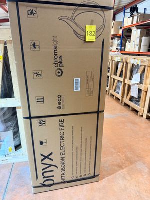 boxes stacked on top of each other in a warehouse