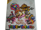 boîtier de jeu Nintendo Wii avec un personnage de dessin animé sur la jaquette