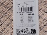 a ticket with a barcode on it sitting on a table