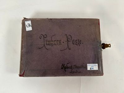 a box with writing on it sitting on a table