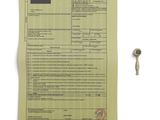 a piece of paper with a piece of paper next to it