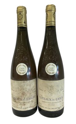2 bouteilles CHATEAU DE LA VIAUDIERE, Coteaux du Layon, cuvé…