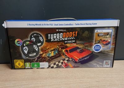 Jeu PS5 : Turbo Booster Racing - Kit (volants + jeu) - retou…
