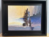 une image d'une image d'une peinture dans un cadre