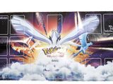 a picture of a pokemon movie poster on the wall