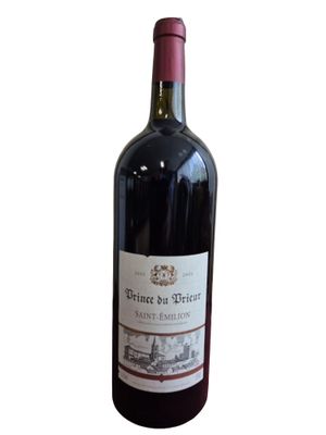 Un magnum Prince du Prieuré Saint Emilion 2005