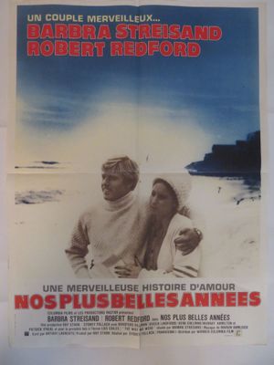 Affiche française du film mettant en scène Robert Redford et Robert Redford sur la plage