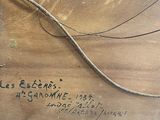 a picture of a piece of wood with writing on it