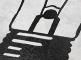 an image of a drawing of a light bulb with a shadow on it