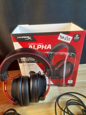 DH633// Casque HyperX Cloud Alpha – Casque gaming.