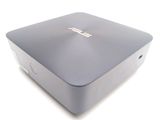 the back of a laptop computer sitting on top of a white surface