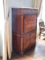 SECRETAIRE DROIT en placage de bois de rose marqueté en aile… (photo 3)