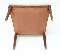 Fauteuil de style Directoire en bois naturel mouluré et scul… (photo 5)