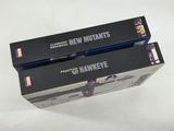 two boxes of new mutants on display on a white surface
