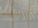 an old advertisement on the side of a building